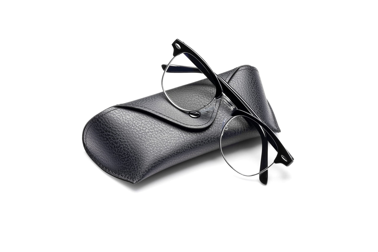 Shaper View Titanbrille - Ultraleichtes Luxusgestell für Damen und Herren - Flexible Bügel mit Federscharnieren - Mehrere Farboptionen - Langlebiges und komfortables Design