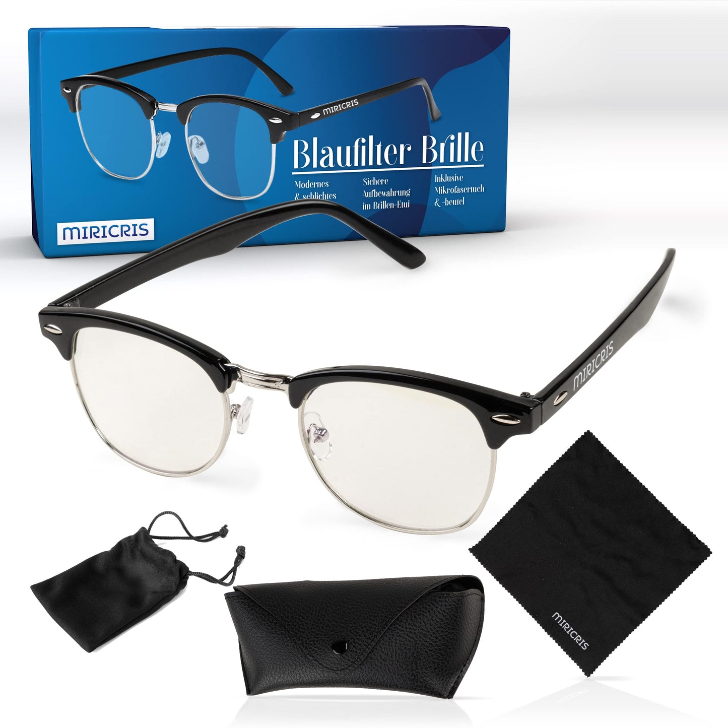 Shaper View Titanbrille - Ultraleichtes Luxusgestell für Damen und Herren - Flexible Bügel mit Federscharnieren - Mehrere Farboptionen - Langlebiges und komfortables Design